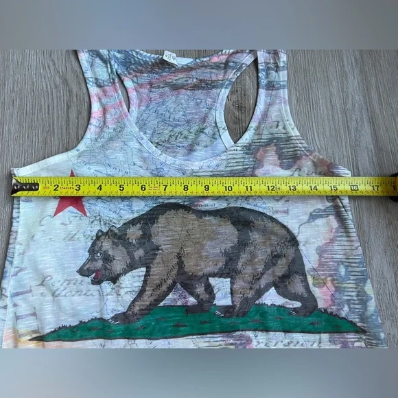4 for $20 | Miss Posh | ‘California Republic’ Racerback Tank - Picture 3 of 6
